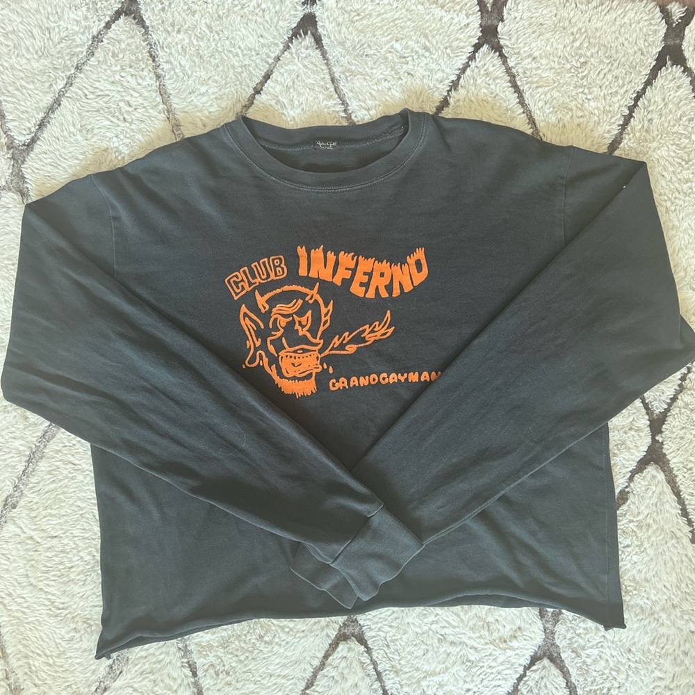 John Galt’s Cropped Long Sleeve